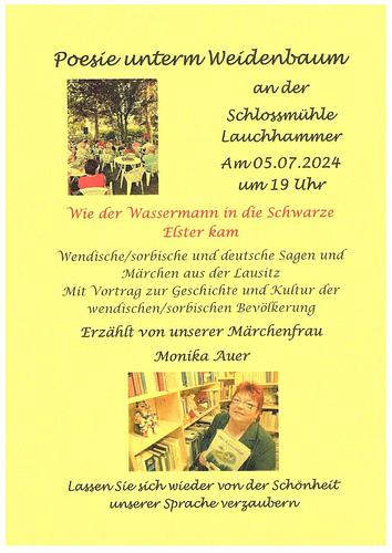Poesie unterm Weidenbaum