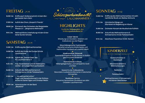 Schlossparkweihnacht Lauchhammer